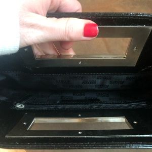 Michael kors black clutch bag